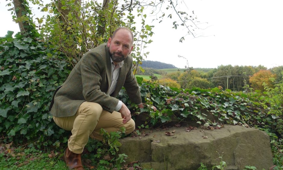 Fife Council archaeologist Douglas Speirs