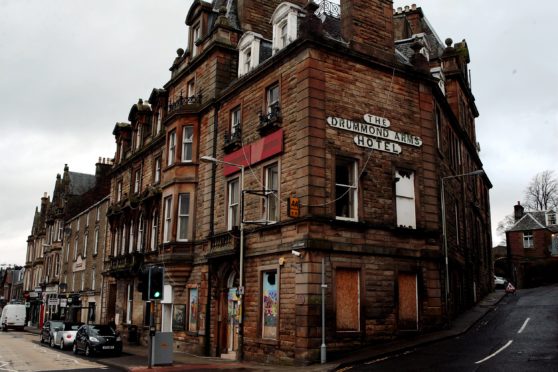 Drummond Arms Hotel, Crieff.