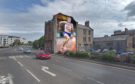 The proposed Eilidh Doyle mural in Perth city centre.