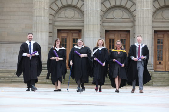 Left to right: Conner Elvin, Lorraine Ross, Lynne Gavin, Terry Tough, Michelle Wynne, Dylan Horne.