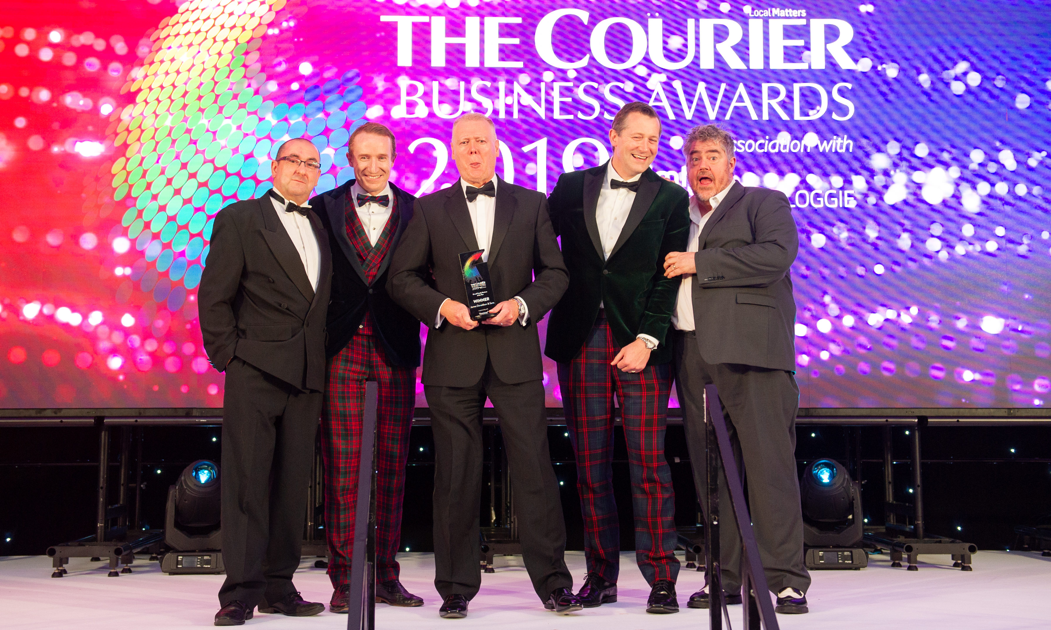 Courier Business Awards 2019: Family Business of the Year and Overall Winner, James Donaldson & Sons