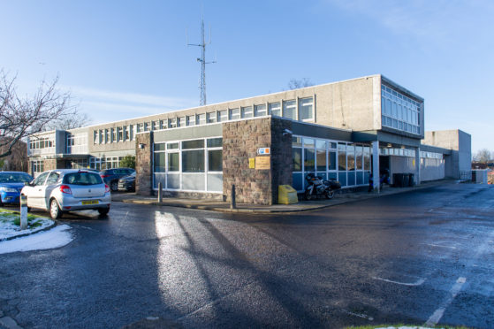 Police Scotland's Angus HQ in West High Street, Forfar.