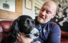 Paul Wilkie was refused service in Tesco while with his PTSD dog Irma.