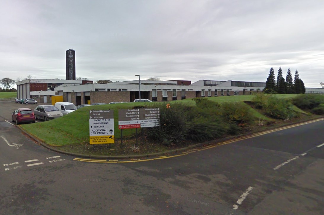 Lynebank Hospital, Dunfermline (stock image).