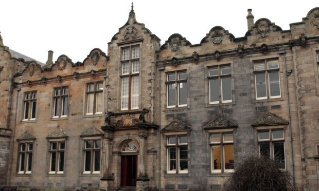 St Salvator's Quad, St Andrews University.