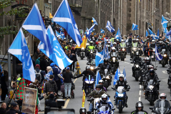 An independence march.