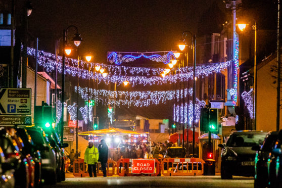 Carnoustie will shine again this Christmas thanks to the grant