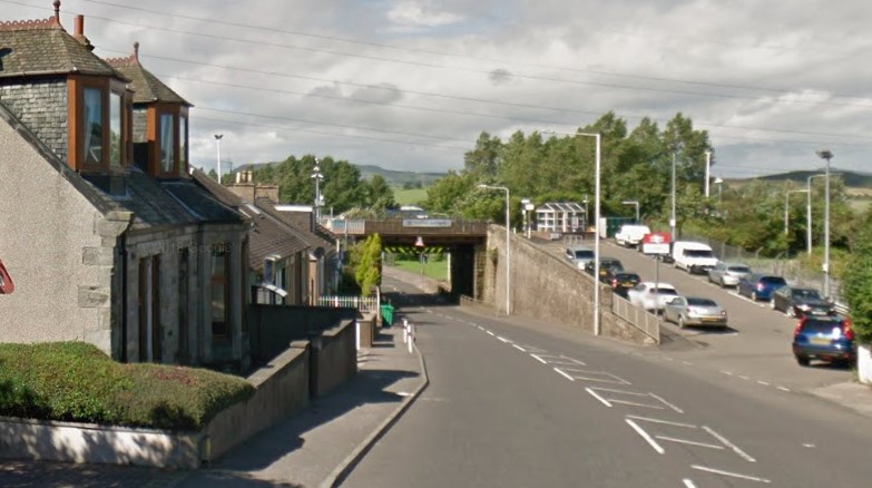 Station Road, Lochgelly (stock image).