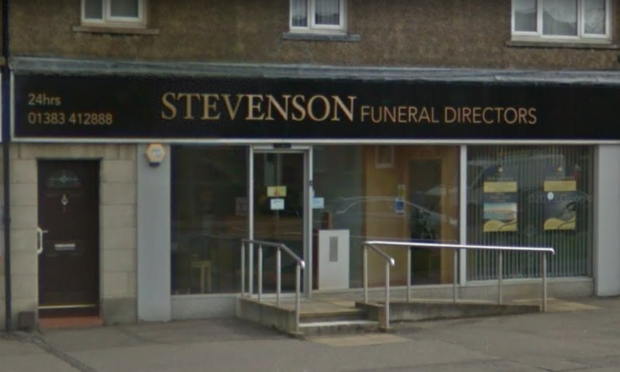 Stevenson Funeral Directors.