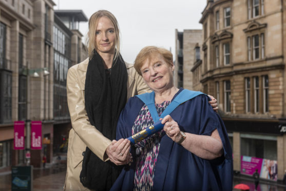 Anna Drysdale and her daughter Fiona.