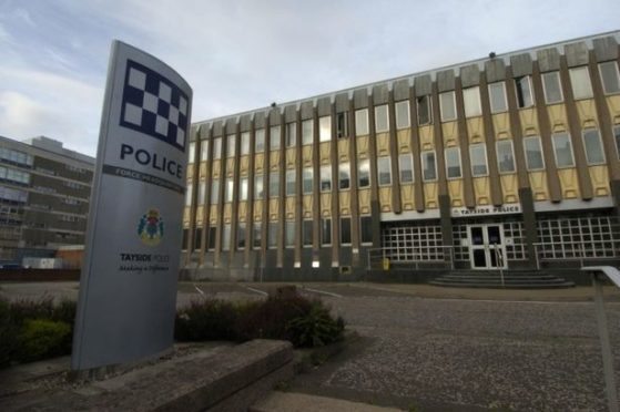 Tayside Police headquarters in West Bell Street, Dundee.