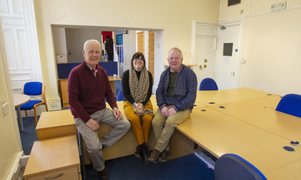 Voluntary Action Angus stage first event in new premises at 5-7 The Cross, 
Pic Paul Reid