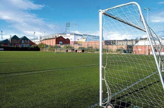 Dundee United's Gussie Park.