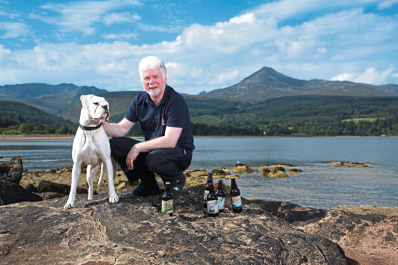 Arran Brewery managing director Gerald Michaluk