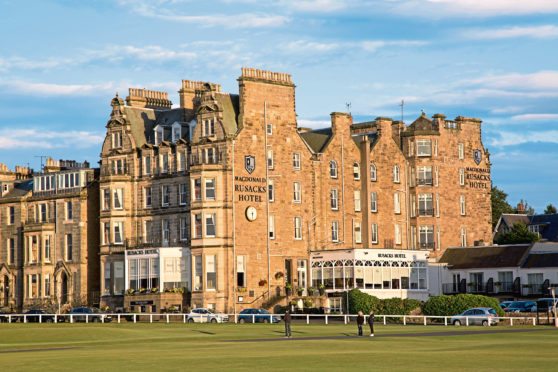 Rusacks Hotel in St Andrews.