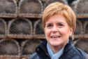First Minister Nicola Sturgeon on her recent visit to Arbroath
