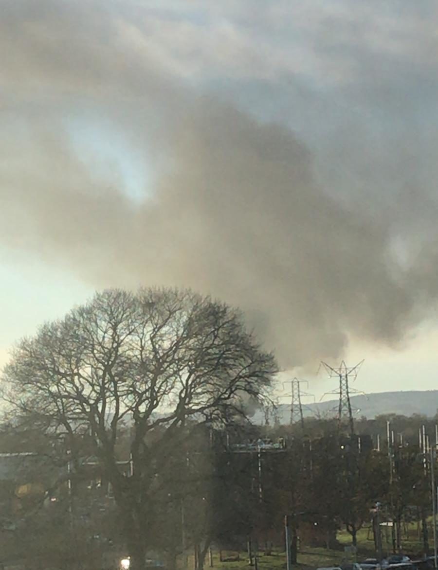 Several reports of fire at Camperdown Park as smoke seen in the sky