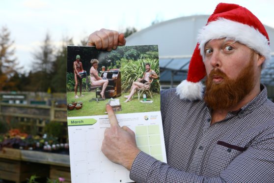 David Pullar at Ashbrook Nursery in Arbroath