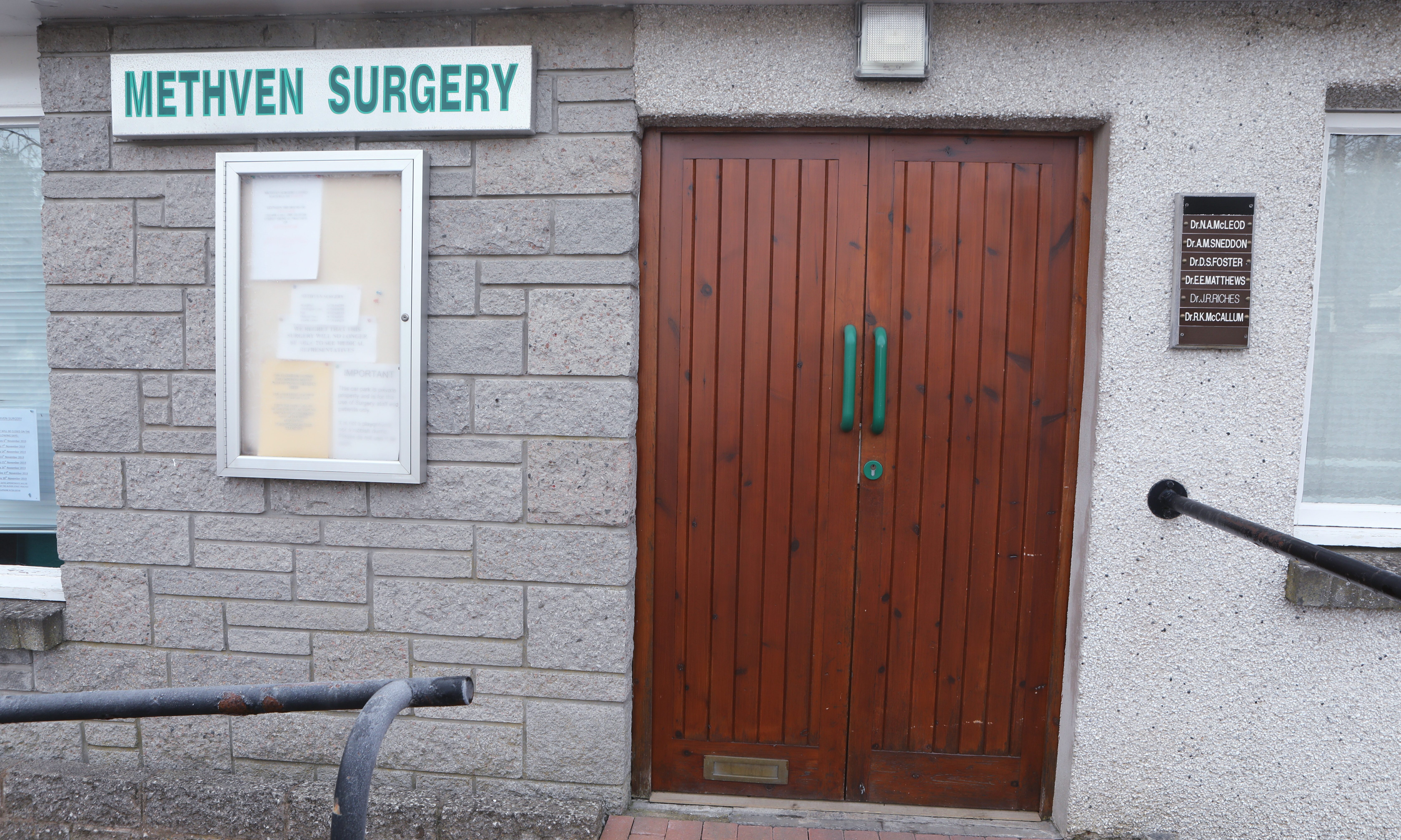 Residents have reported that Methevn surgery has been repeatedly closed on weekdays.