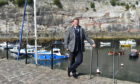 New Fife Coast and Countryside Trust chief executive Jeremy Harris at Dysart Harbour