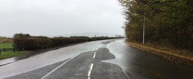 The Esplanade has had repeated issues with flooding.