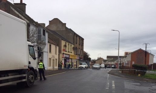 Part of Links Street was cordoned off as police investigated.