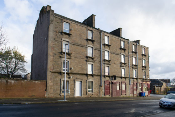 The Clepington Street tenement.