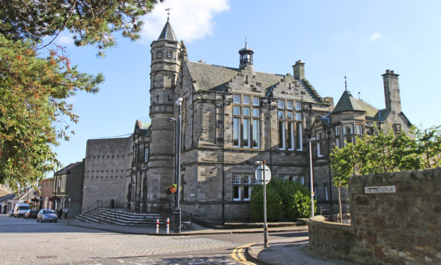 Kirkcaldy Sheriff Court.