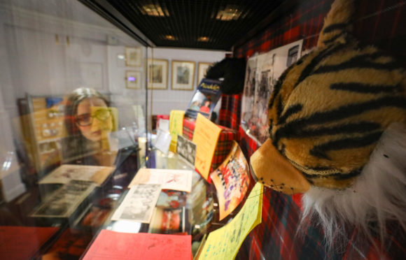 A colourful exhibition charting the history of pantomime has opened at Kirriemuir's Gateway to the Glens museum.
