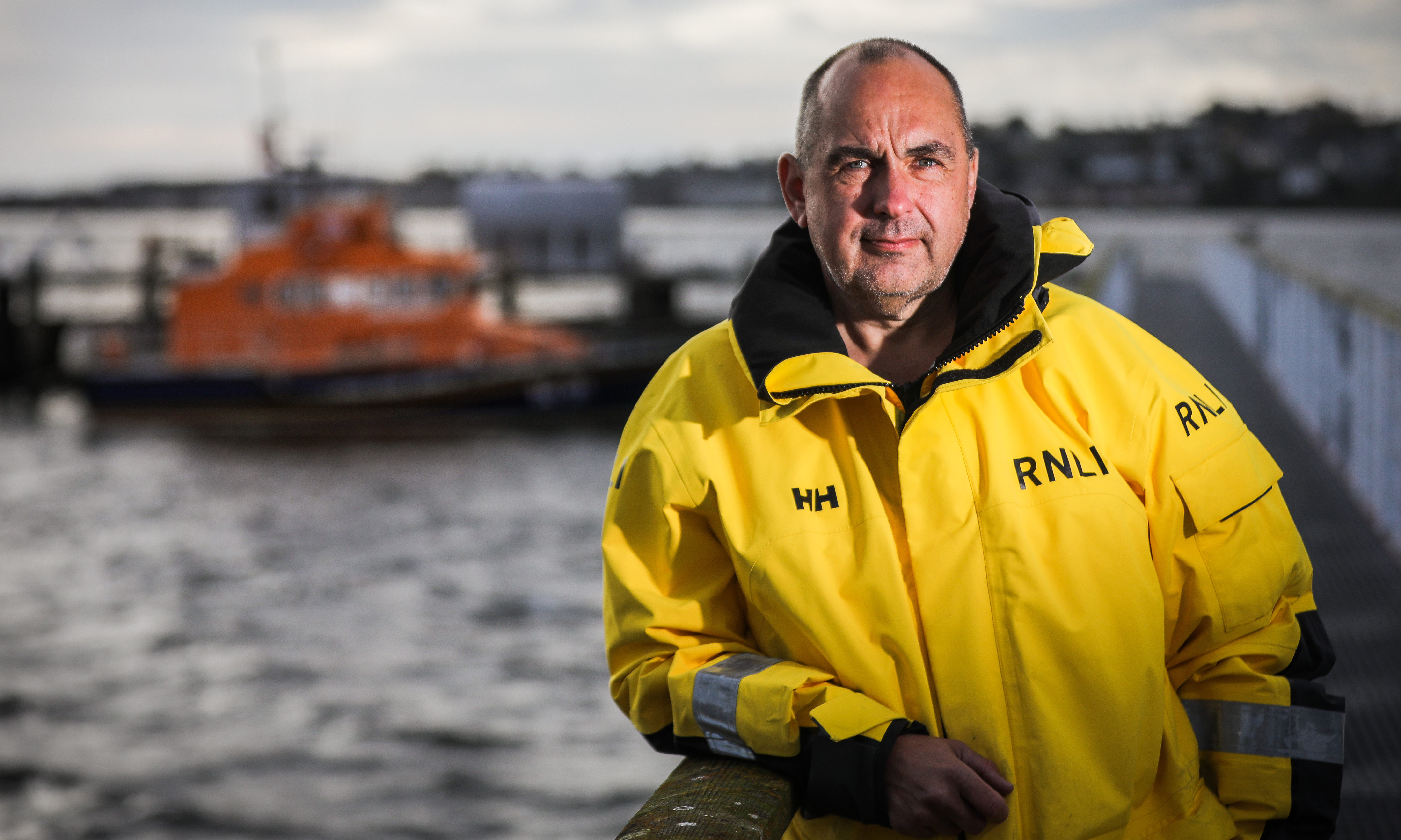 Murray Brown, coxswain at Broughty Ferry lifeboat.