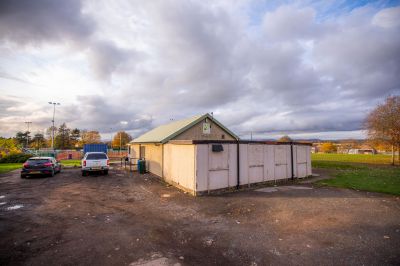 The site of the incident, Letham FC. Picture: Steve Macdougall.