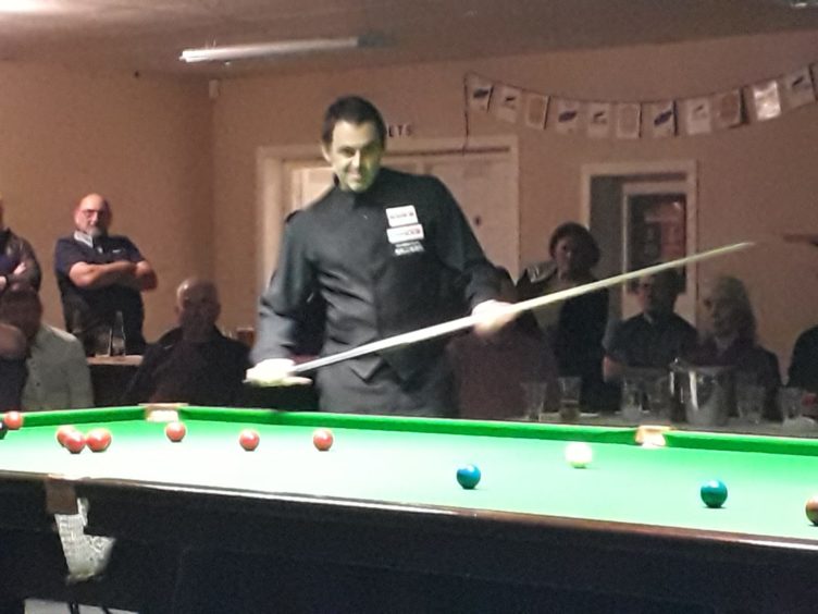 Ronnie O'Sullivan in Shotz in 2019.