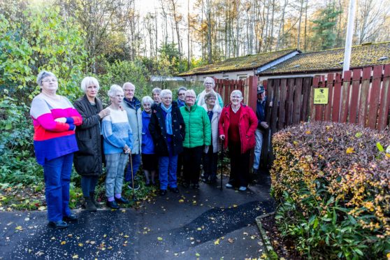 Pensioners in the sheltered housing complex say life in the street will be ruined.