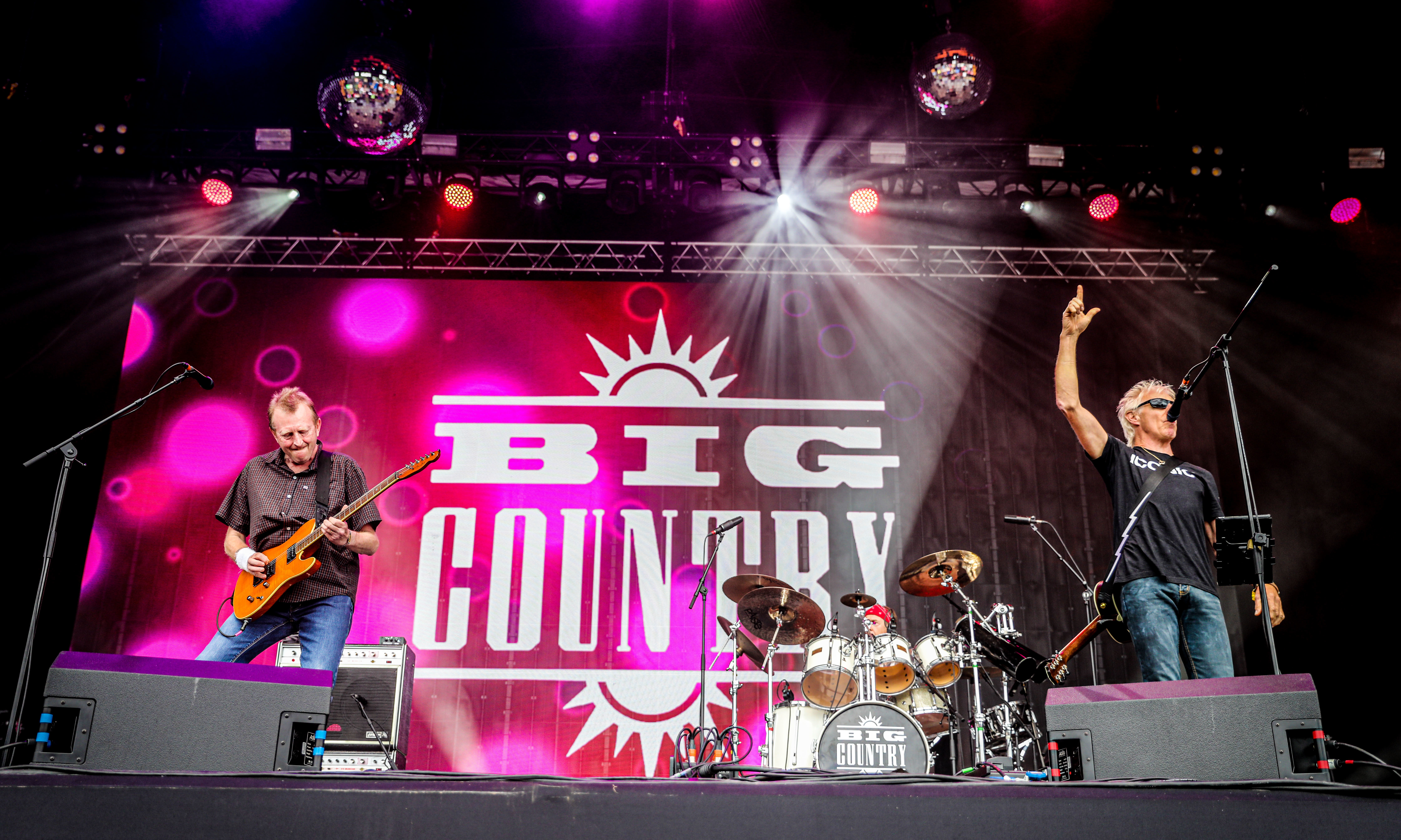 Big Country gave a stomping Sunday performance at Rewind this year.