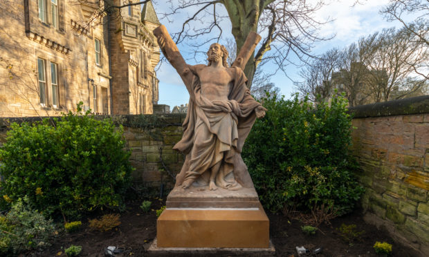 The statue by Sir John Steell,