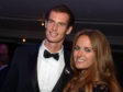 Sir Andy Murray with wife Kim.
