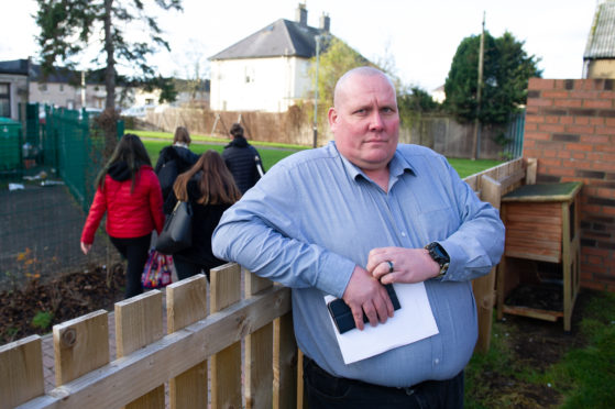 Tom Davidson at his property. Picture: Kim Cessford.