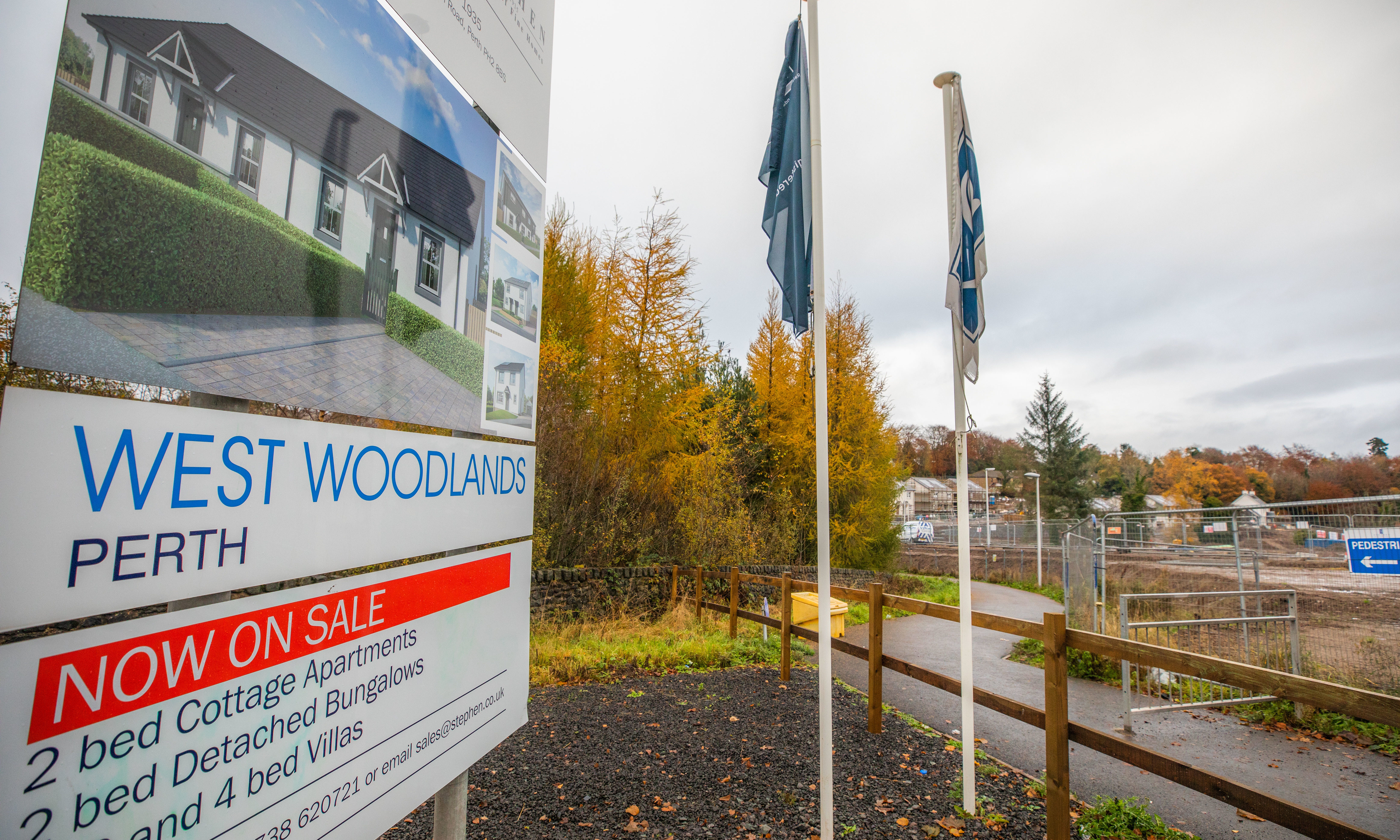 The West Woodlands site off Glasgow Road, Perth