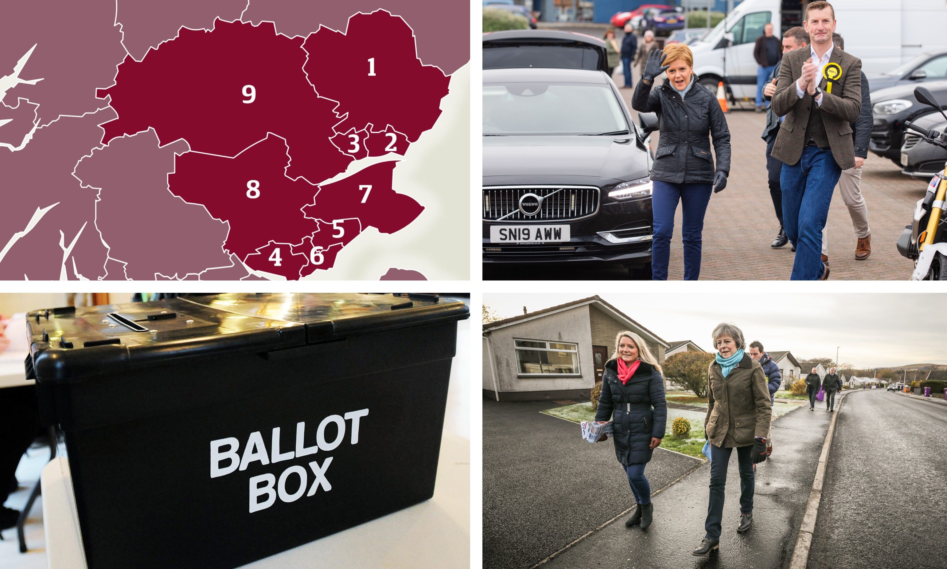 Local candidates have been hitting the streets ahead of the December general election.