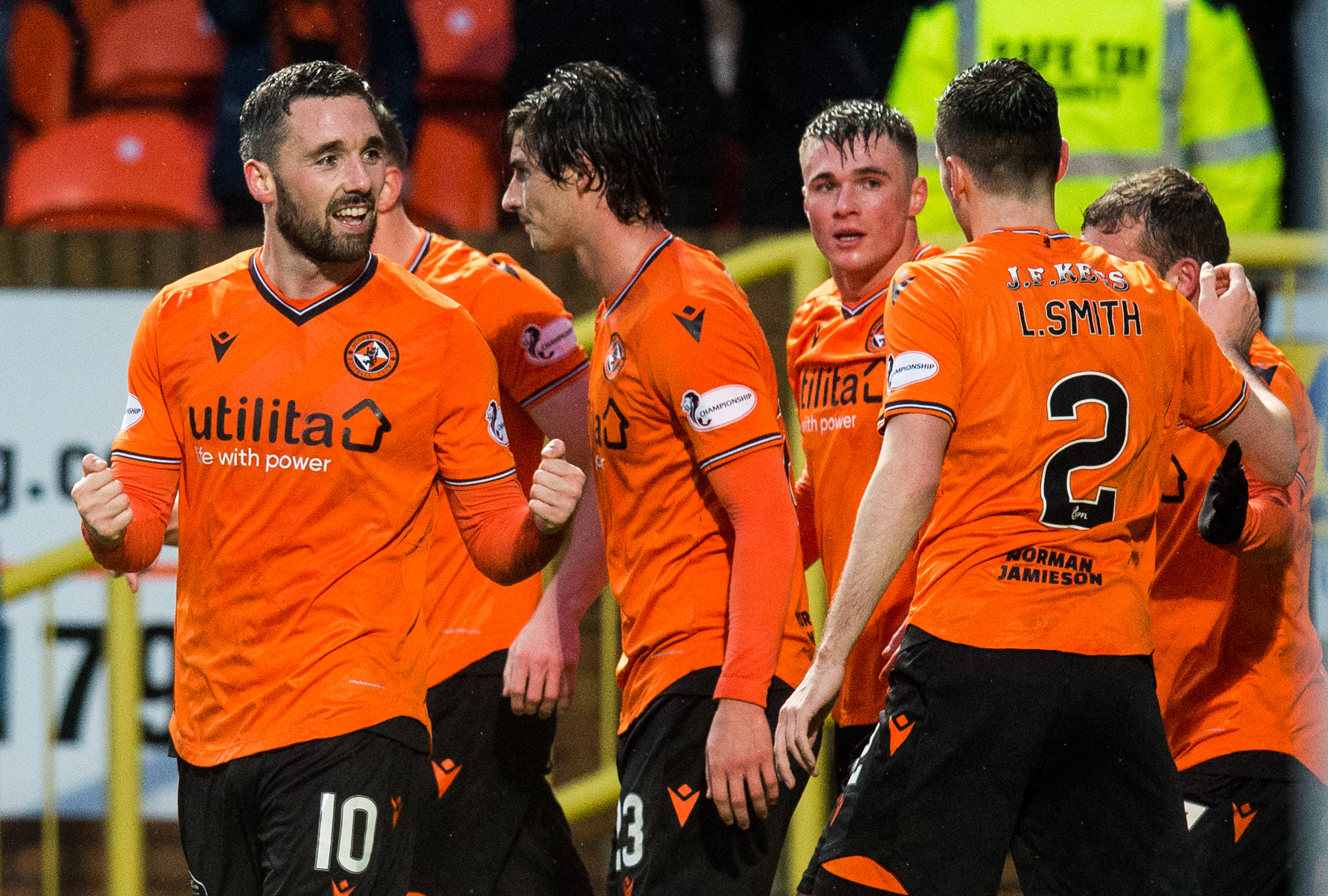 Dundee United were celebrating another win on Saturday.
