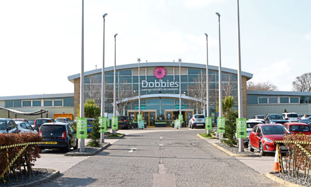 Dobbies Garden Centre in Angus.