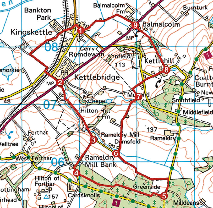 HIKING Exploring a trio of kettles in the Howe of Fife
