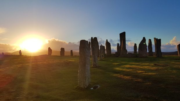 The site at Calanais.