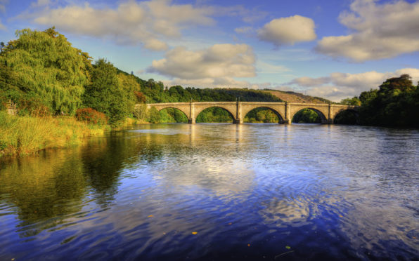 Dunkeld Bridge.