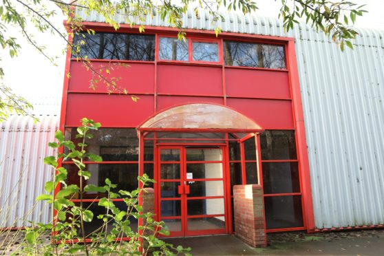 Brechin's former leisure centre.