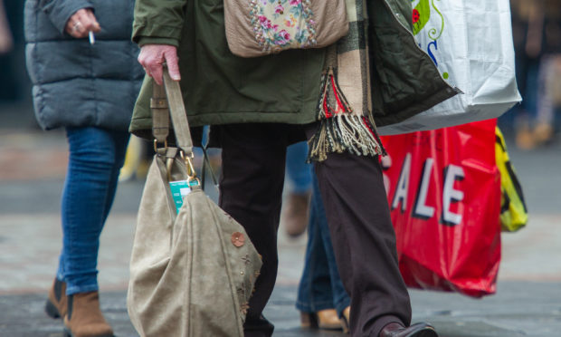 Shoppers took advantage of Boxing Day sales in Perth.