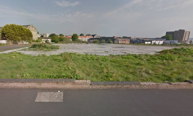 The Esplanade site where the new Lidl will be built in Kirkcaldy.