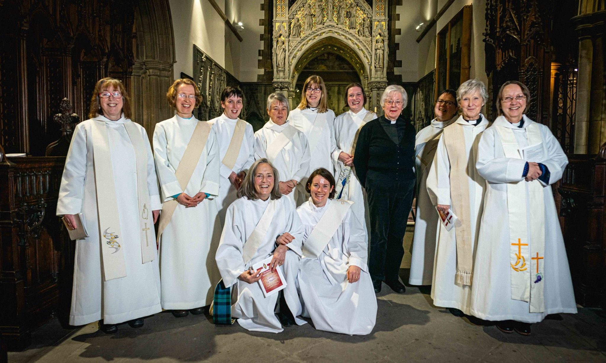 The Scottish Episcopal Church ceremony in Perth celebrating 25 years since the first women were ordained