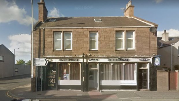 Thistle Bar, East Hight Street, Forfar (stock image).