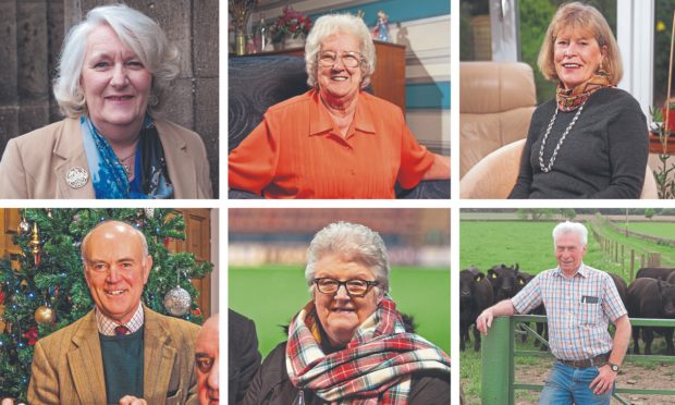 Top (L-R): Irene McGrath, Amy Mathewson and Jo Middlemiss.
Bottom (L-R): Roderick Riddel, Marvyn Stewart and Geordie Soutar.